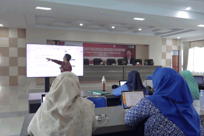 Perpustakaan UIN Syahada Padangsidimpuan Perkenalkan AI dalam Penelitian: Workshop Integrating AI into the Research Workflow